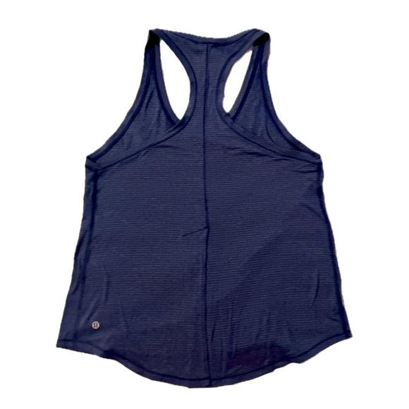 Lululemon Tank | Dark Blue & Silver - Picture 2 of 4